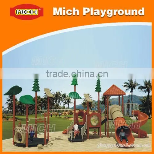 Natural Outdoor Toddler Playgrounds Equipment Kids Spiral Slide (2261B)