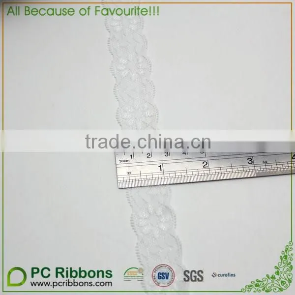 Hot sale elastic lace trim for baby headband