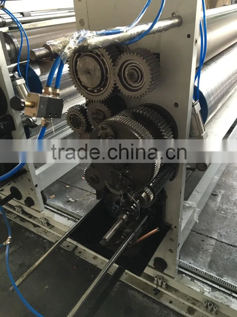 High speed automatic carton box printing slotting rotary die cutting machine
