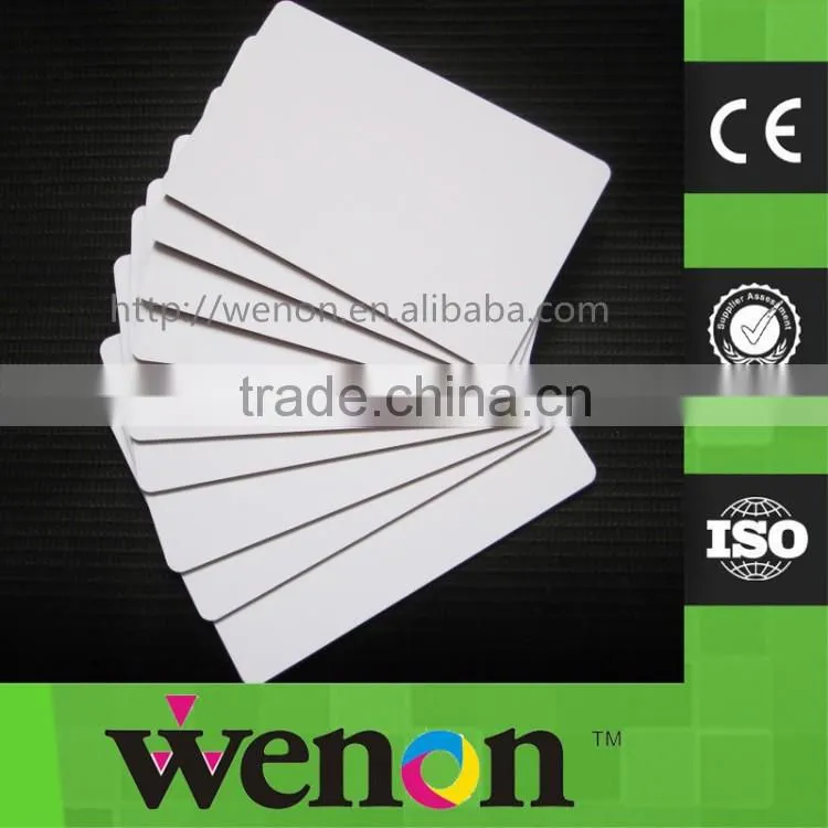 Both Side Printable Inkjet Blank PVC ID Card No Chip For Canon IP4600 IP4700 IP4680 IP4760 Printer Tray