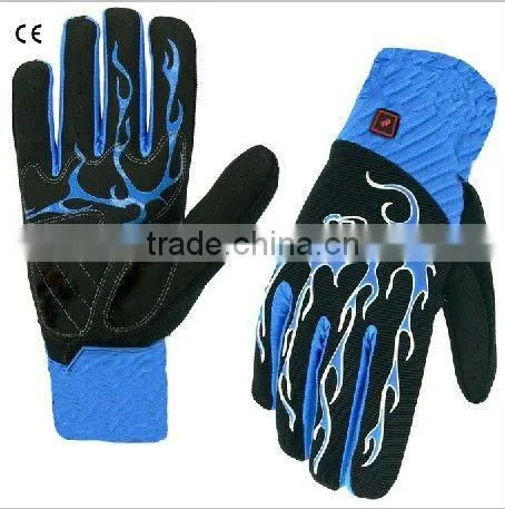 2012 new and colorful battery heating specialized bicycle gloves