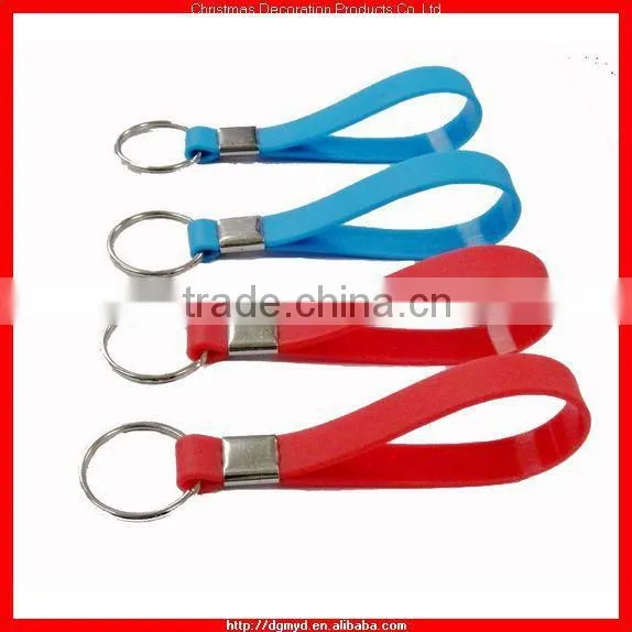 cheap silicone key chain with cute animal (kms-0936)