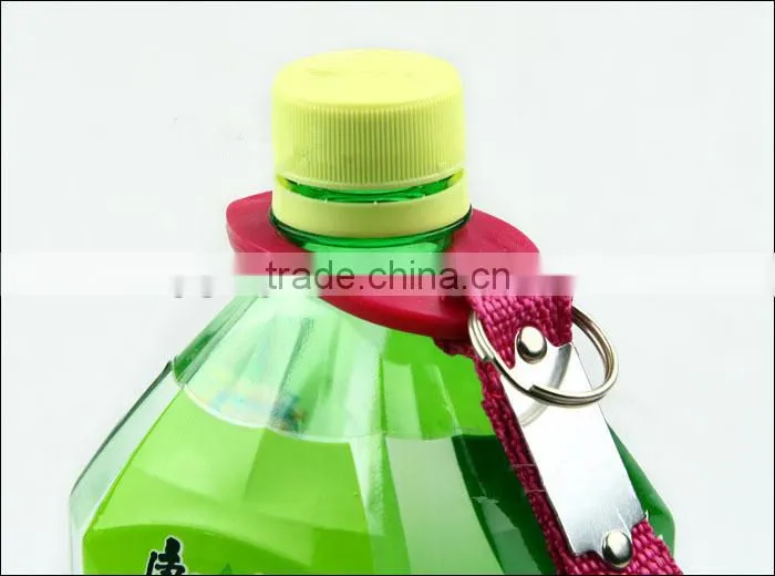 water bottle clip, mixed water bottle holder, customized laser engraved logo on metal tag