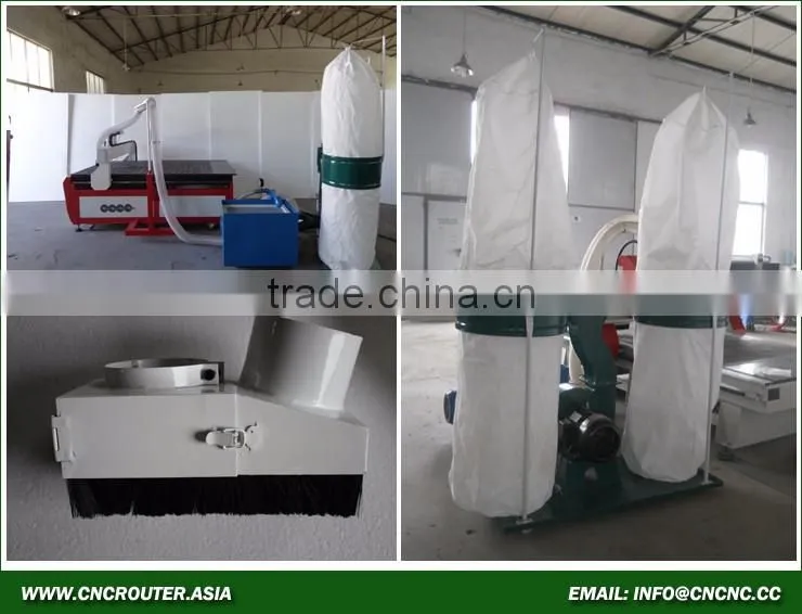 High Quality Low Cost 1218 Advertising CNC Router , CNC Router With Vacuum Table Dust Collector DSP Handle Control ZK-1218