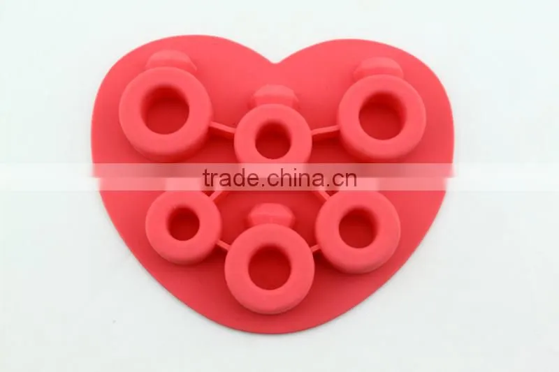2015 new design food grade silicon ice cube tray