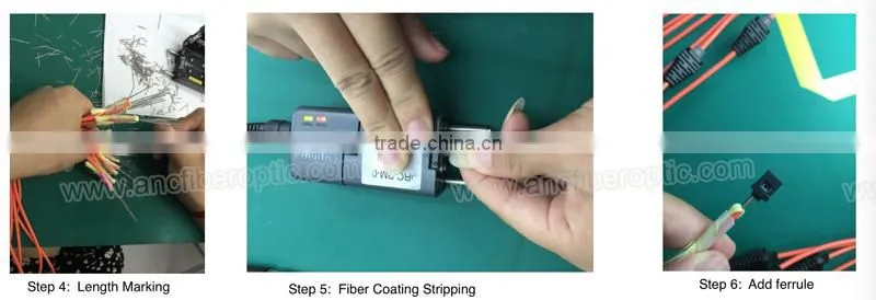 Factory sell corning 12 core fiber optic cable with corning fiber inside