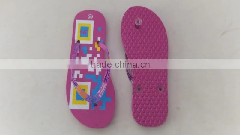 2016 new design of ladies slipper
