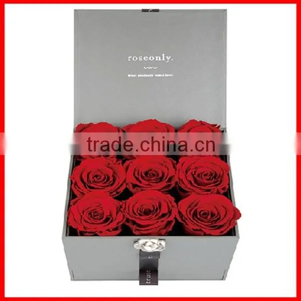luxury Large Cardboard Custom Box for Flower Packaging Wholesale