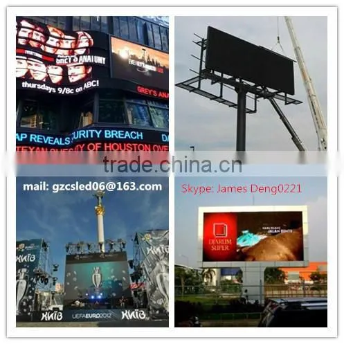 Hot New products for 2015 fullcolor outdoor led display P7