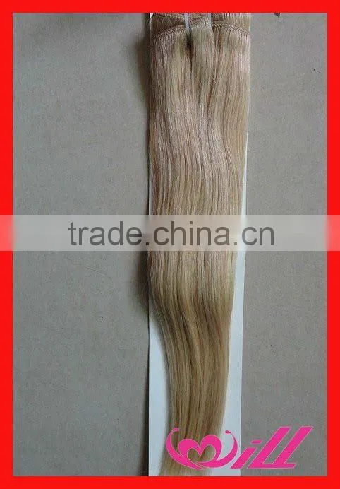 Natural Brown indian clip in hair extensions100% Indian Virgin Hair Human Remy Hair Clip In Hair Extensions For Black Women