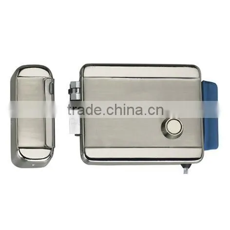 Electrical Lock, Single Cylinder, Stainless Steel