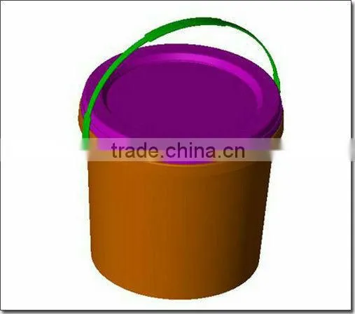 15L water bucket injection plastic mould