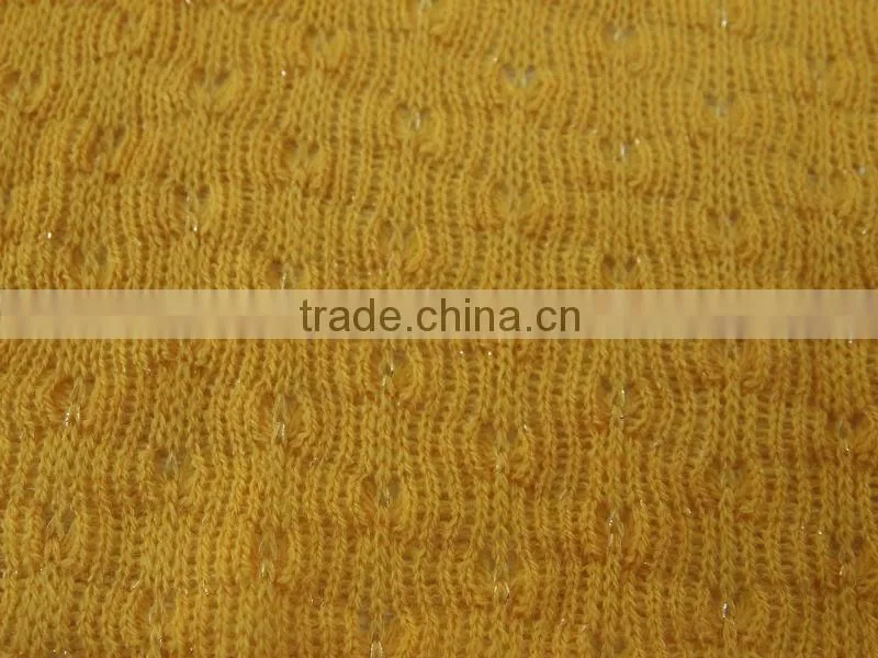 Knit Polyester Acrylic Fabric