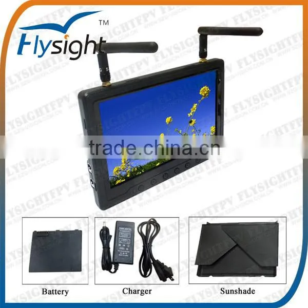 C471 5.8GHz Diversity Receiver 7 inch LCD monitor RC801 black pearl for dji phantom quadcopter