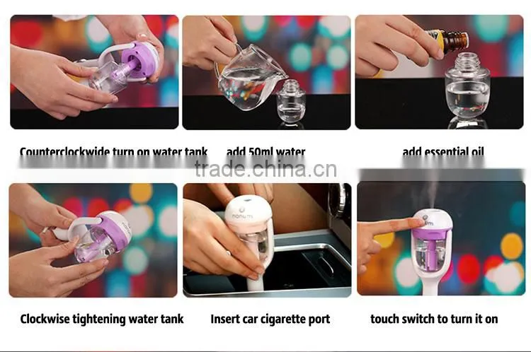 High quality electronic mini car scent diffuser systems