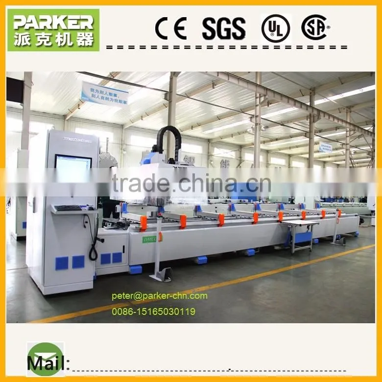 CNC Drilling machining center curtain wall profile machine