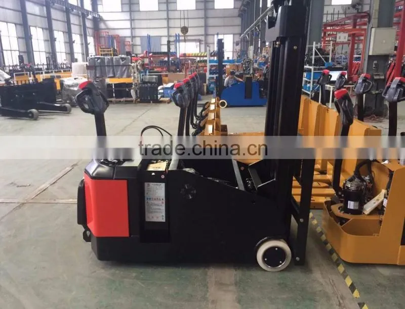 1.2 ton electric counterbalance stacker lifting height 4500 mm