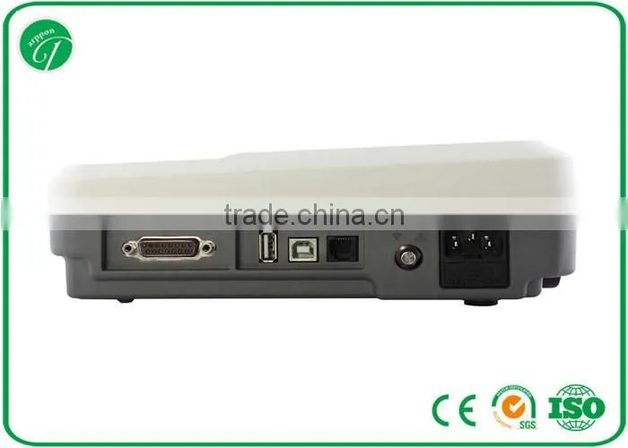 portable 3 channel ECG machine, electrocardiograph, electrocardiograph Ecg monitor E8032