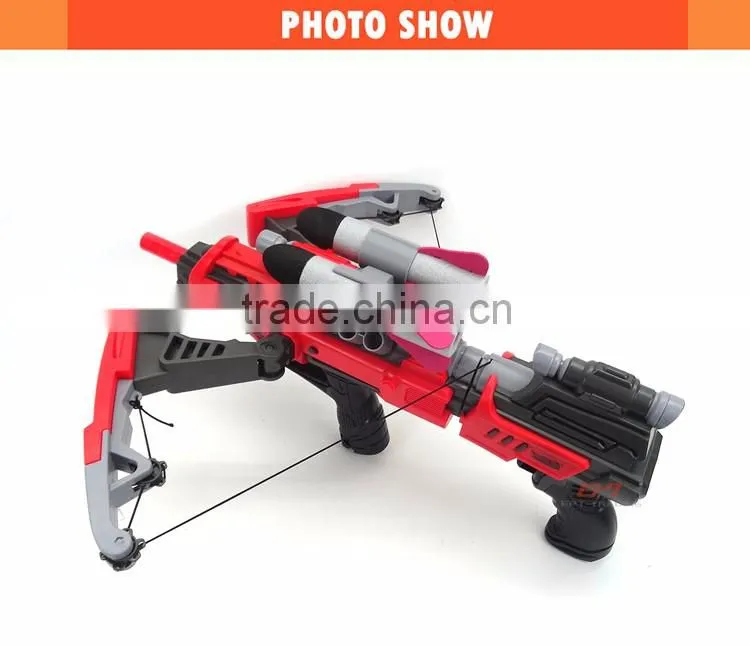 2 IN 1 kids soft bullet gun toy for sale