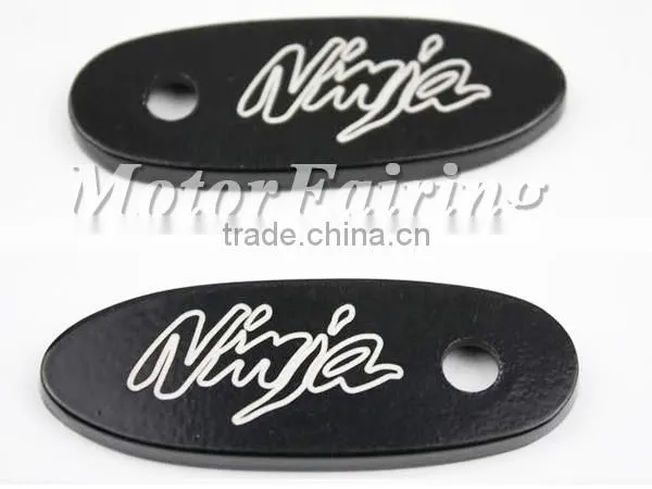 Mirror Base Plates for Kawasaki Ninja 500R 636 ZX6R ZX7 ZX9 10R MT222-005 Black
