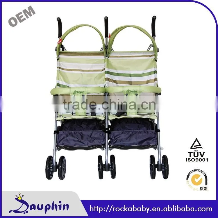 New style light baby pram baby twin stroller