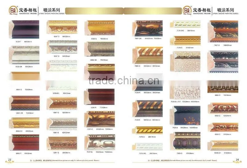 wooden photo frame moulding