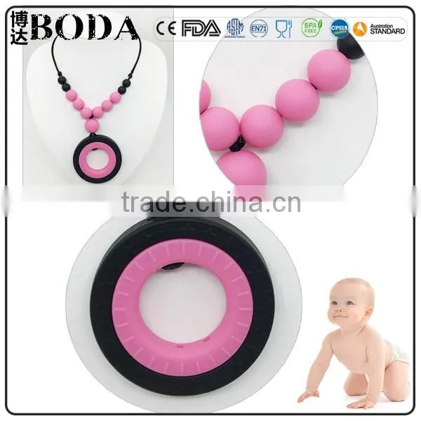 BODA first hand silicone teething toys silicone teething necklace