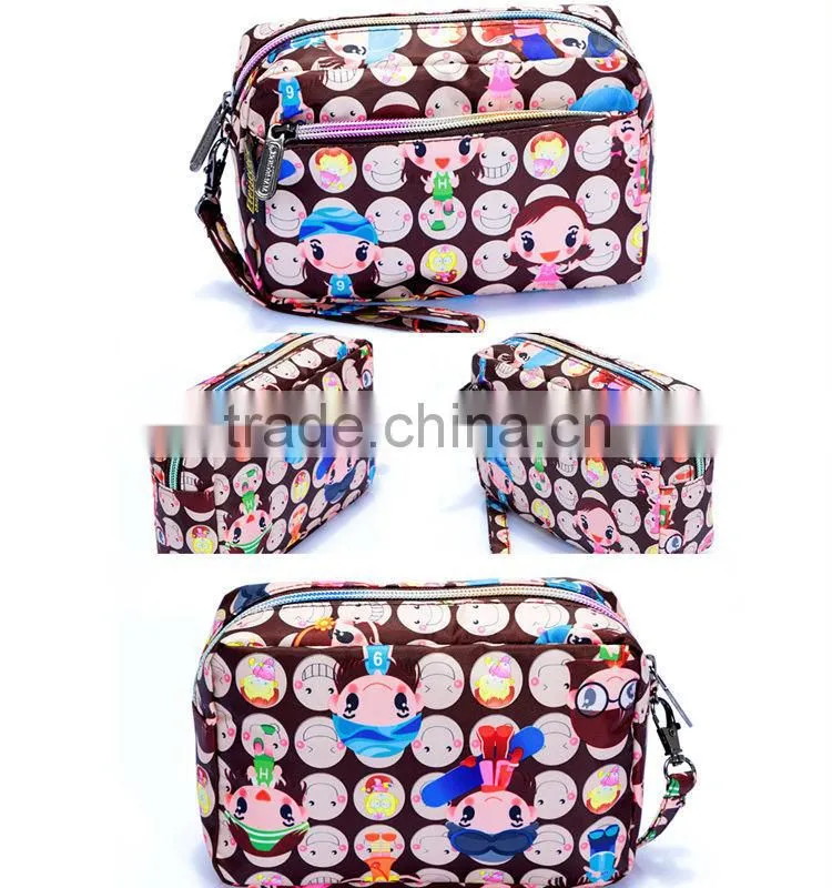 2015 New design travel nylon luxury lady purses and wallets