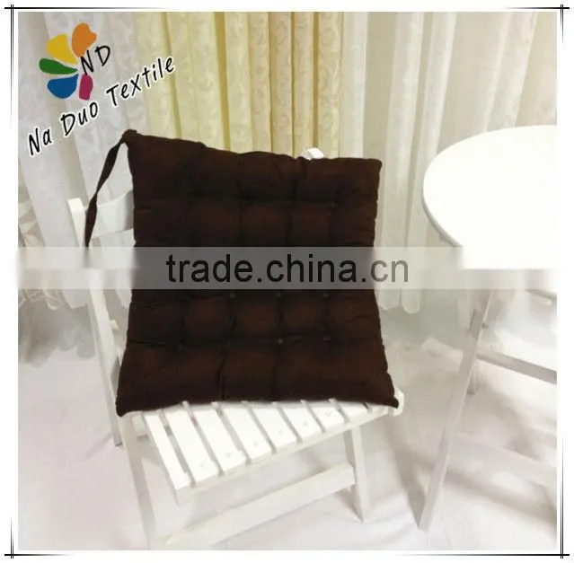 100% Polyerster Suede Chair pad/china cushion