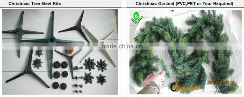 PVC Christmas Tree Film used for Hedge,X'mas tree,garland