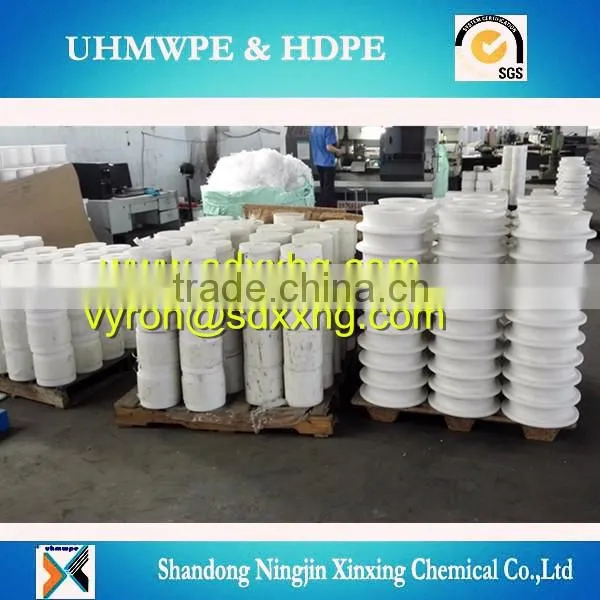 Machining CNC customersize made UHMWPE plastic parts