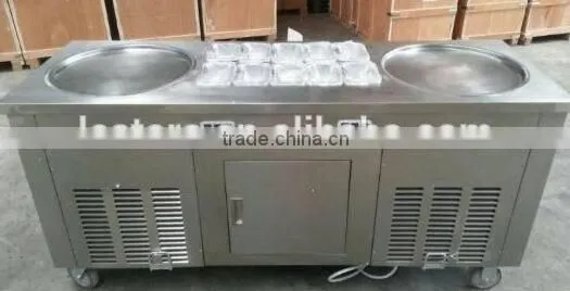 New Design Instant Ice Cream Rolls Making Freezer Made In China