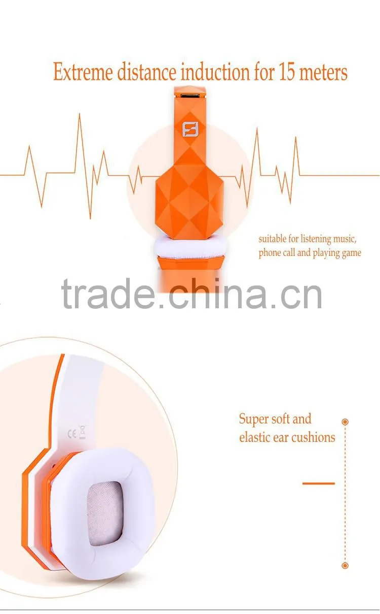 Wholesale wireless bluetooth headphone high quality music player wireless