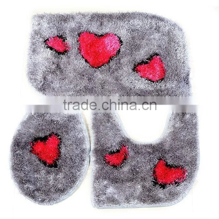 long pile shaggy silk entrance door mat
