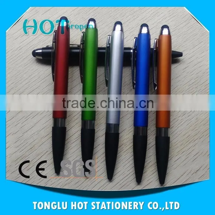 Logo Printed Metal Crystal active stylus pen, stylus ball pen wholesale