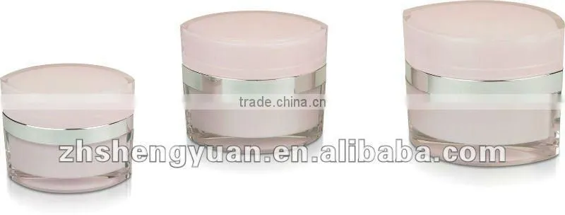 eye shape acrylics cosmetic jar