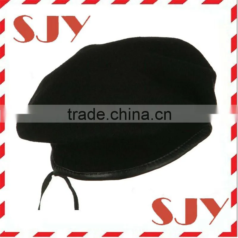 High quality military mens wool beret caps