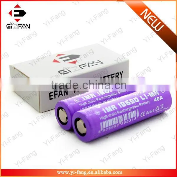 efan vaped batteries 18650 2000mAh 3.7v EFAN battery Most Powerful battery