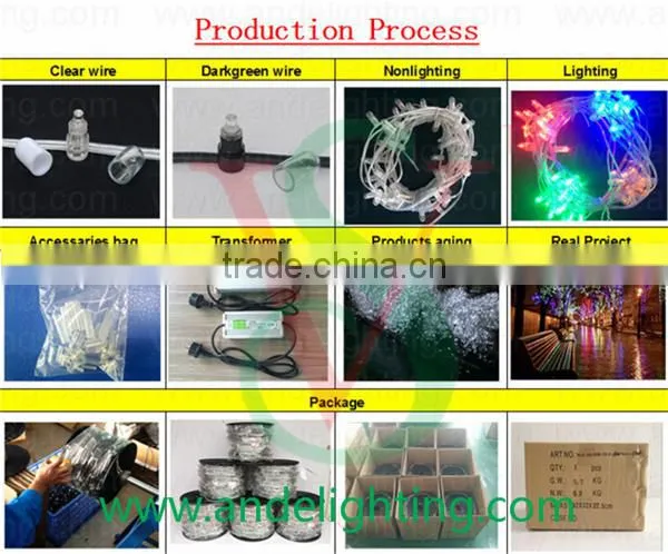 Factory price LED clip light holiday decoration lighting