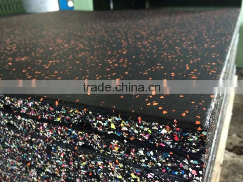 Gym rubber carpet roll outdoor colorful rubber playground floor tile Kindergarten playground rubber mat