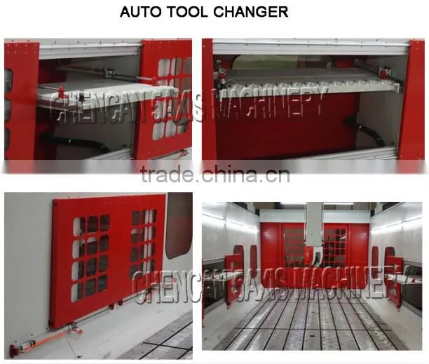 Jinan 5Axis Foam&Wood Mold Carving/Engraving CNC Machine CNC Router for Sales