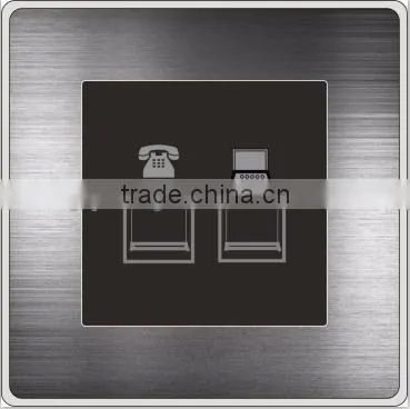 New design modern style wall touch switch and socket