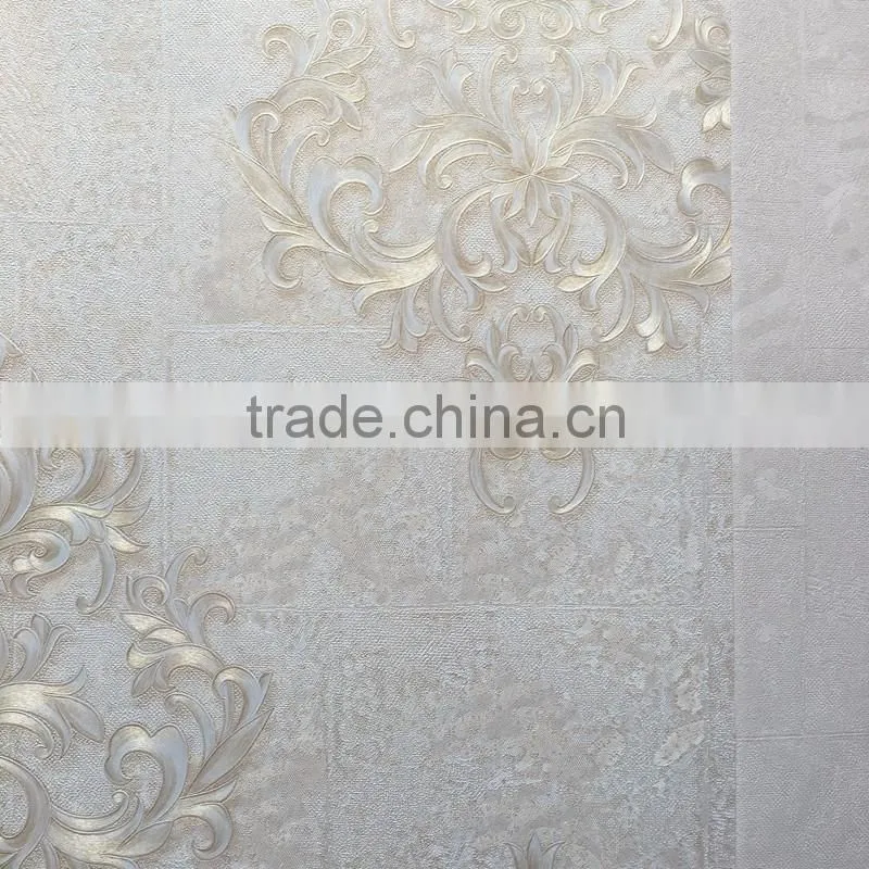 vinyl wallpaper of classical design for hotel and home