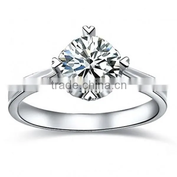 2016 Wholesales Vogue 925 Sterling Silver Four Heart Ring