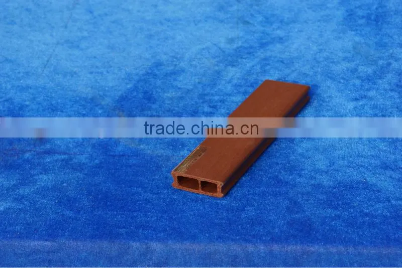 wood textured wpc tube