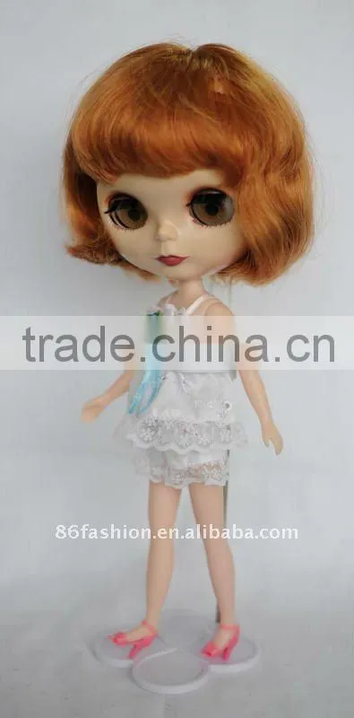 Vinyl baby dolls made of plastic material