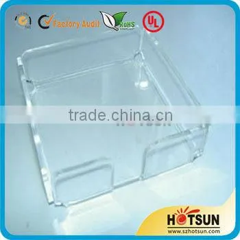 acrylic customized note paper holder