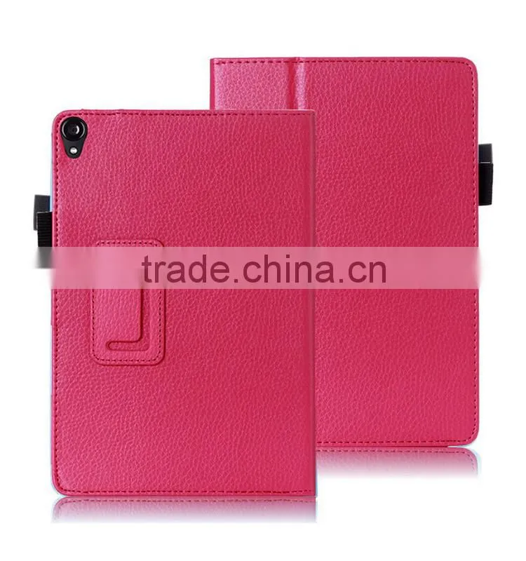 Book Style with Fold to Stand Feature Leather Case for google nexus 9