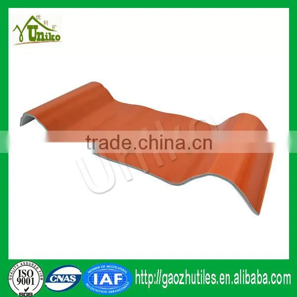 excellent corrosion resistant layered plastic roofing shingles double layer