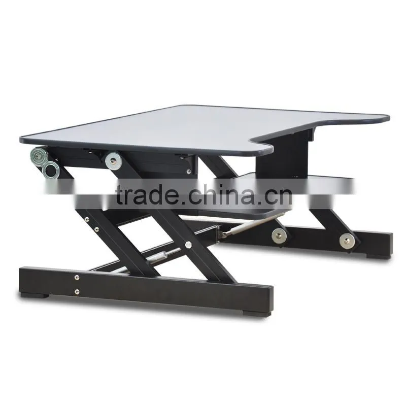 Ergonomic design portable and adjustable standing laptop stand